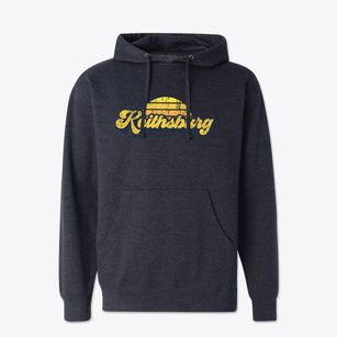 Keithsburg Illinois Sublime Sunset Cotton Hoodie Sweatshirt