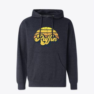 Ruffin North Carolina Sublime Sunset Cotton Hoodie Sweatshirt