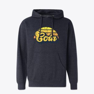Coin Iowa Sublime Sunset Cotton Hoodie Sweatshirt