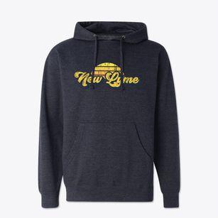 New Lyme Wisconsin Sublime Sunset Cotton Hoodie Sweatshirt