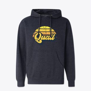 Quail Texas Sublime Sunset Cotton Hoodie Sweatshirt