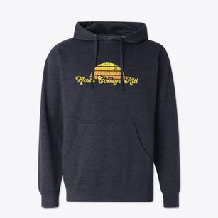 North College Hill Ohio Sublime Sunset Cotton Hoodie Sweatshirt