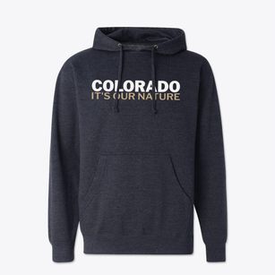  Colorado White and Gold Cotton Hoodie Sweatshirt