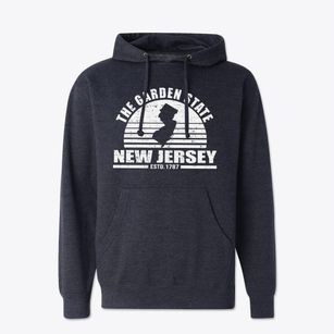  New Jersey Sunset Cotton Hoodie Sweatshirt