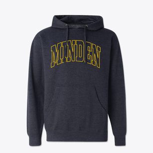 Minden New York Trendy Block Cotton Hoodie Sweatshirt