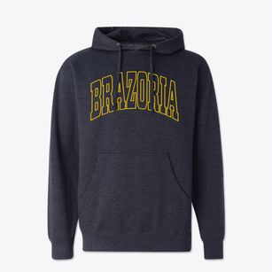 Brazoria Texas Trendy Block Cotton Hoodie Sweatshirt