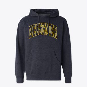 Bessemer Michigan Trendy Block Cotton Hoodie Sweatshirt