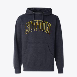 Sutton West Virginia Trendy Block Cotton Hoodie Sweatshirt