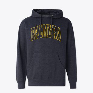 Palmyra Indiana Trendy Block Cotton Hoodie Sweatshirt