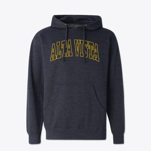 Alta Vista Kansas Trendy Block Cotton Hoodie Sweatshirt