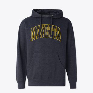 Mayetta Kansas Trendy Block Cotton Hoodie Sweatshirt