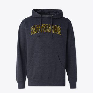 Safety Harbor Florida Trendy Block Cotton Hoodie Sweatshirt