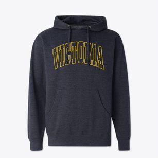 Victoria Arkansas Trendy Block Cotton Hoodie Sweatshirt