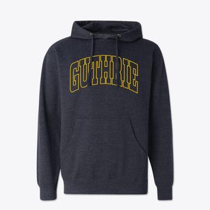 Guthrie Oklahoma Trendy Block Cotton Hoodie Sweatshirt