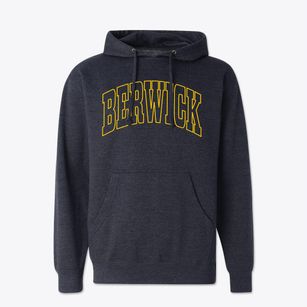 Berwick Maine Trendy Block Cotton Hoodie Sweatshirt