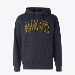 Park City Illinois Trendy Block Cotton Hoodie Sweatshirt