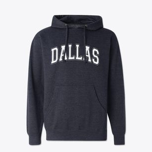 Dallas Texas Varsity Cotton Hoodie Sweatshirt