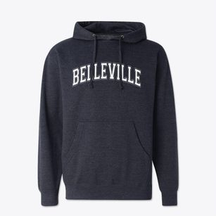 Belleville Michigan Varsity Cotton Hoodie Sweatshirt