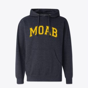 Moab Utah Varsity Cotton Hoodie Sweatshirt