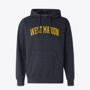 West Marion North Carolina Varsity Cotton Hoodie Sweatshirt