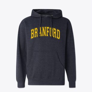Branford Connecticut Varsity Cotton Hoodie Sweatshirt