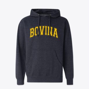 Bovina Wisconsin Varsity Cotton Hoodie Sweatshirt