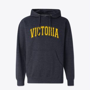 Victoria Illinois Varsity Cotton Hoodie Sweatshirt