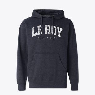 Le Roy Illinois Urban Vibe Cotton Hoodie Sweatshirt