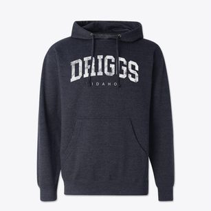 Driggs Idaho Urban Vibe Cotton Hoodie Sweatshirt