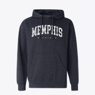 Memphis Michigan Urban Vibe Cotton Hoodie Sweatshirt