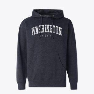 Washington Kansas Urban Vibe Cotton Hoodie Sweatshirt