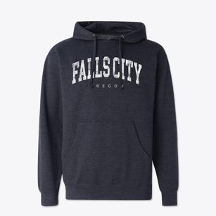 Falls City Oregon Urban Vibe Cotton Hoodie Sweatshirt