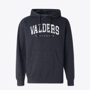 Valders Wisconsin Urban Vibe Cotton Hoodie Sweatshirt