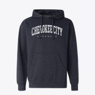 Cherokee City Arkansas Urban Vibe Cotton Hoodie Sweatshirt