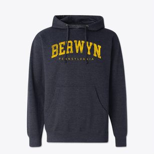 Berwyn Pennsylvania Urban Vibe Cotton Hoodie Sweatshirt