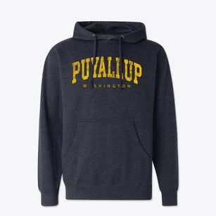 Puyallup Washington Urban Vibe Cotton Hoodie Sweatshirt