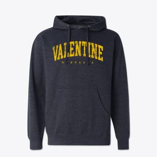 Valentine Nebraska Urban Vibe Cotton Hoodie Sweatshirt