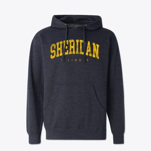 Sheridan Illinois Urban Vibe Cotton Hoodie Sweatshirt