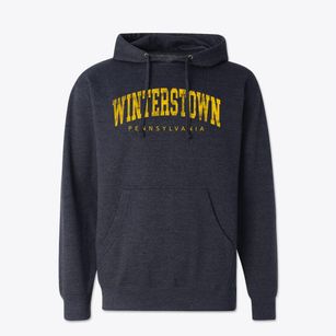 Winterstown Pennsylvania Urban Vibe Cotton Hoodie Sweatshirt