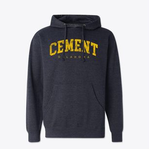 Cement Oklahoma Urban Vibe Cotton Hoodie Sweatshirt
