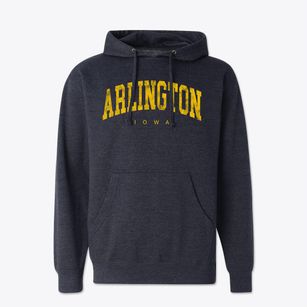 Arlington Iowa Urban Vibe Cotton Hoodie Sweatshirt