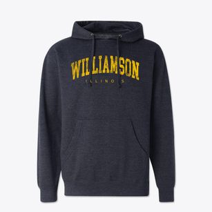 Williamson Illinois Urban Vibe Cotton Hoodie Sweatshirt