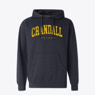 Crandall Indiana Urban Vibe Cotton Hoodie Sweatshirt