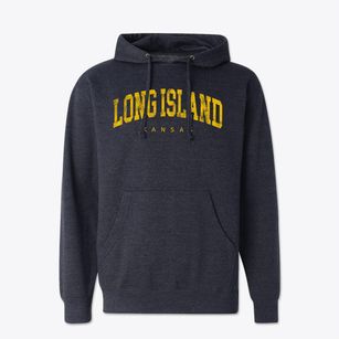 Long Island Kansas Urban Vibe Cotton Hoodie Sweatshirt