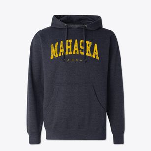 Mahaska Kansas Urban Vibe Cotton Hoodie Sweatshirt