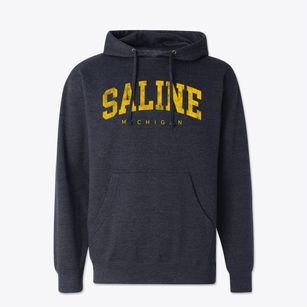 Saline Michigan Urban Vibe Cotton Hoodie Sweatshirt