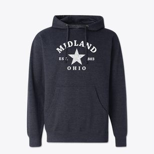 Midland Ohio Star Cotton Hoodie Sweatshirt