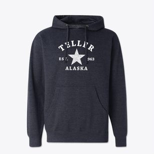Teller Alaska Star Cotton Hoodie Sweatshirt