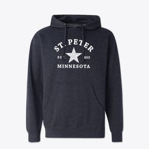 St. Peter Minnesota Star Cotton Hoodie Sweatshirt