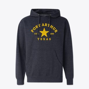 Port Arthur Texas Star Cotton Hoodie Sweatshirt